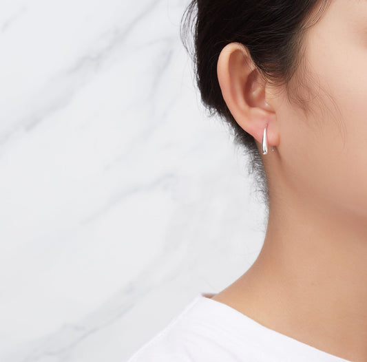 Sterling Silver Teardrop Earrings