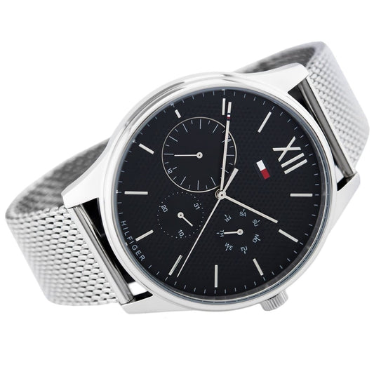Montre mailles argentée homme Tommy Hilfiger 1791415 Damon