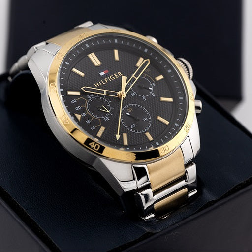 Tommy Hilfiger 1791559 Decker Men's Two-Tone Watch