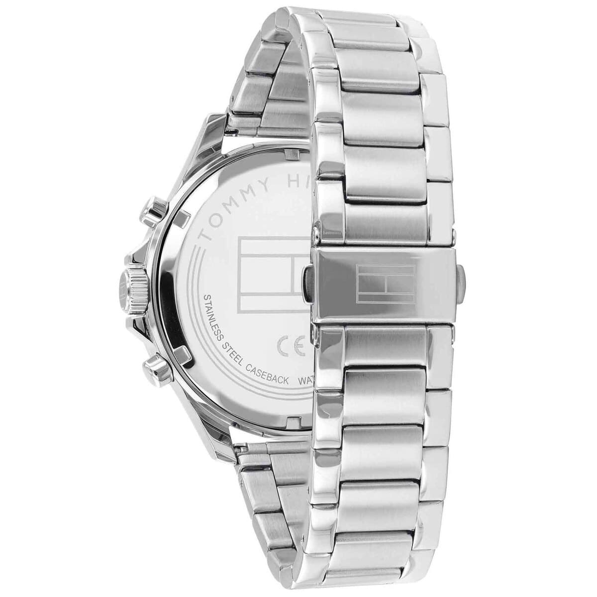 Tommy Hilfiger 1791718 Bank Men's Silver Watch