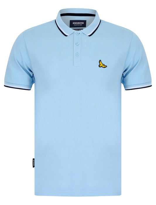 Kensington Eastside Polo Shirt Men's Pique Cotton Plain Casual T-Shirt Tee Top