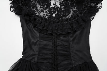 Punk Rave Seraphina Goth Flying Sleeve Dress