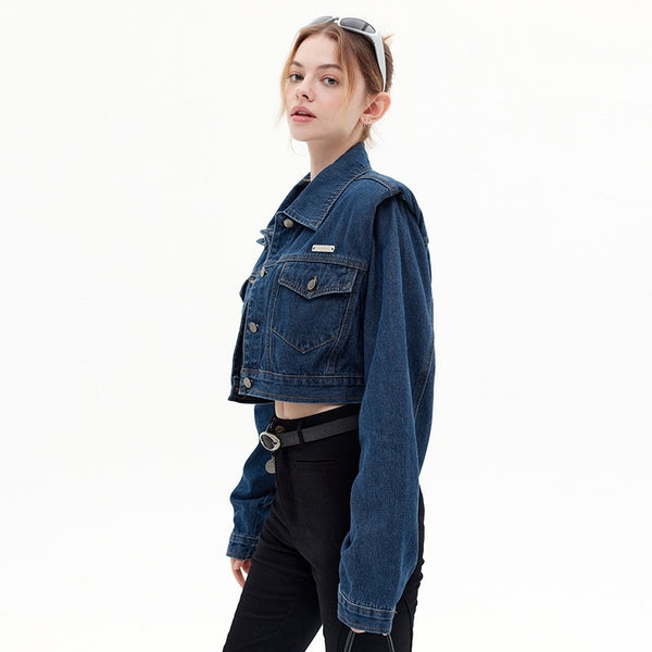 Short Denim Jacket Casual - Stuffs & Savers