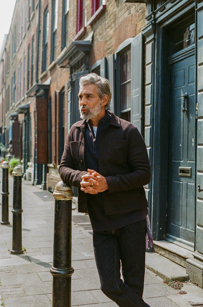 Turner Shacket - Chocolate Malta