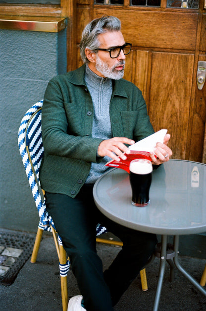 Turner Shacket - Olive Malta