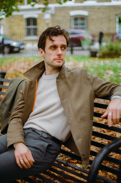 Regency Shacket - Olive Cotton canvas