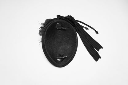 Punk Rave  Goth Rose Ribbon Formal Hat