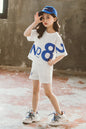 Children's Wear Girl Short-sleeved