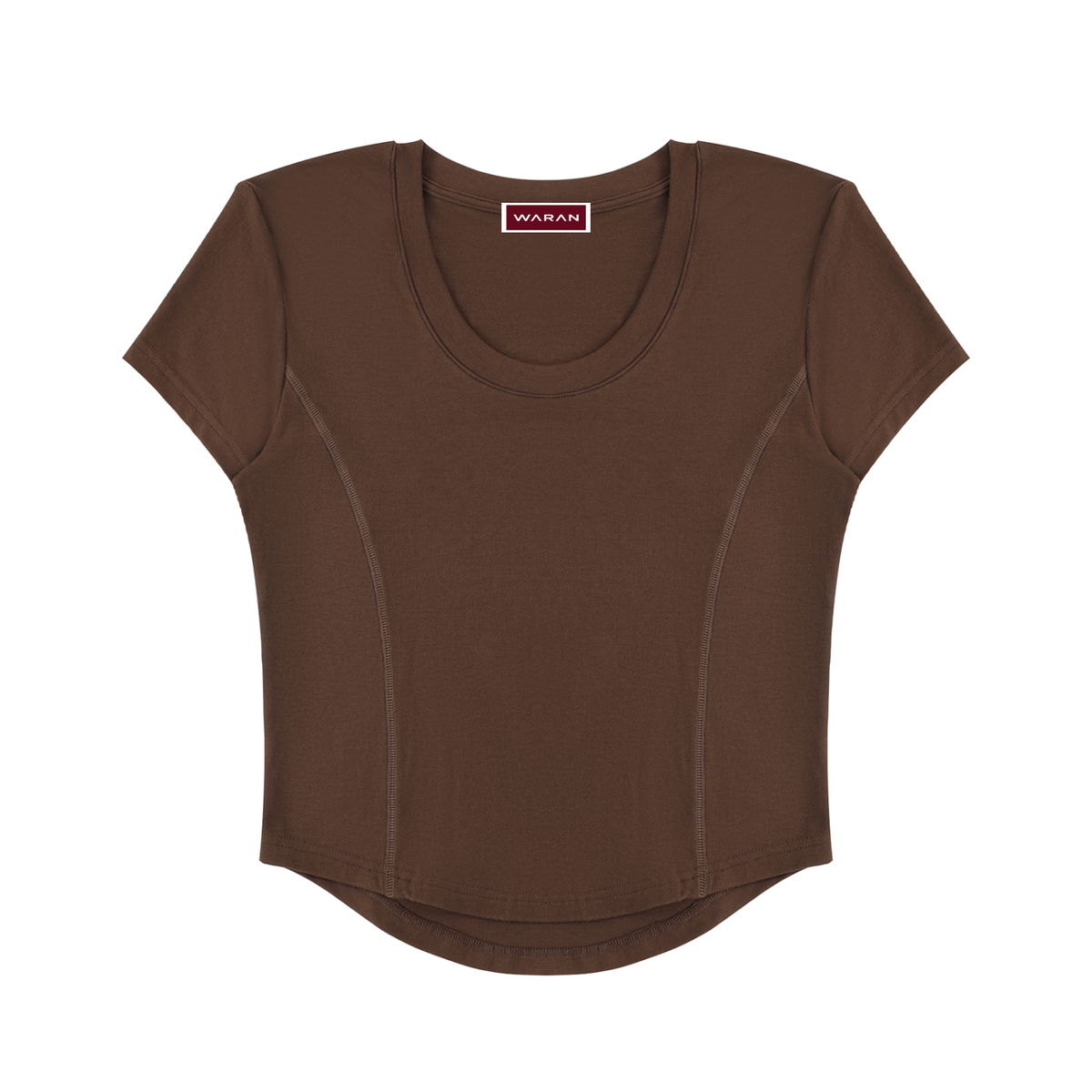 Women's Paneled Crop T-Shirt