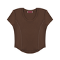 Women's Paneled Crop T-Shirt