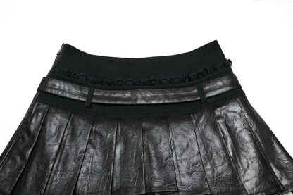 Punk Rave Jianna Pleated Skirt