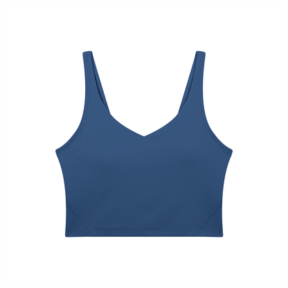 Women's V-Neck Yoga Sports Bra