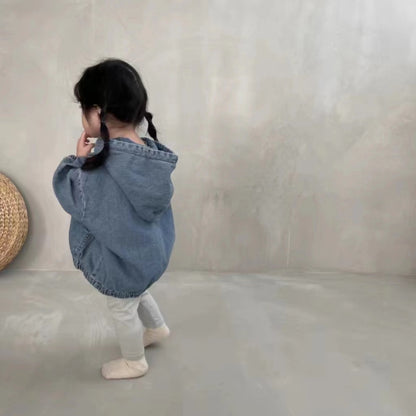 Infants Baby Denim Hoodie