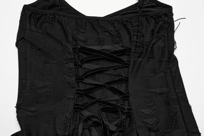 Punk Rave  Honey Irregular Split Dress