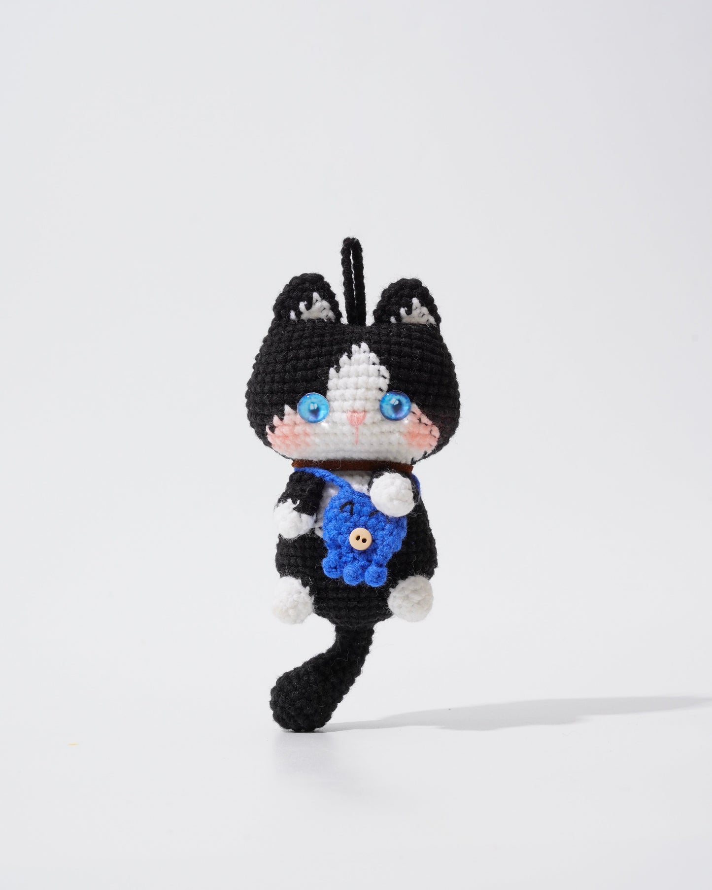 Pancake Cats Bag Charms – Handmade Cat Collection