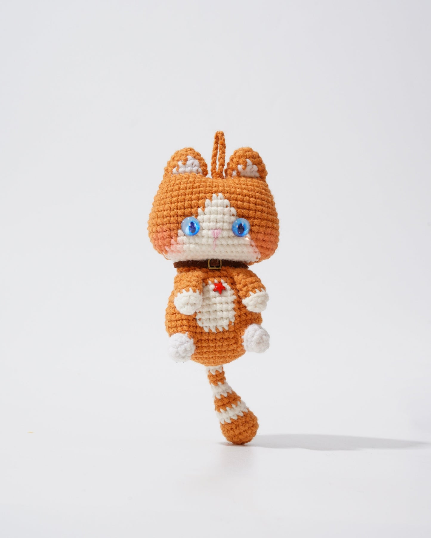 Pancake Cats Bag Charms – Handmade Cat Collection