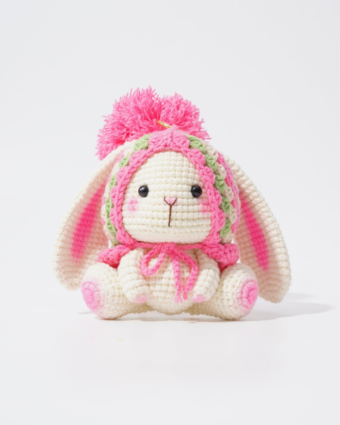 Granny Square Bunny – Adorable Handmade Crochet Bunny Plush Toy