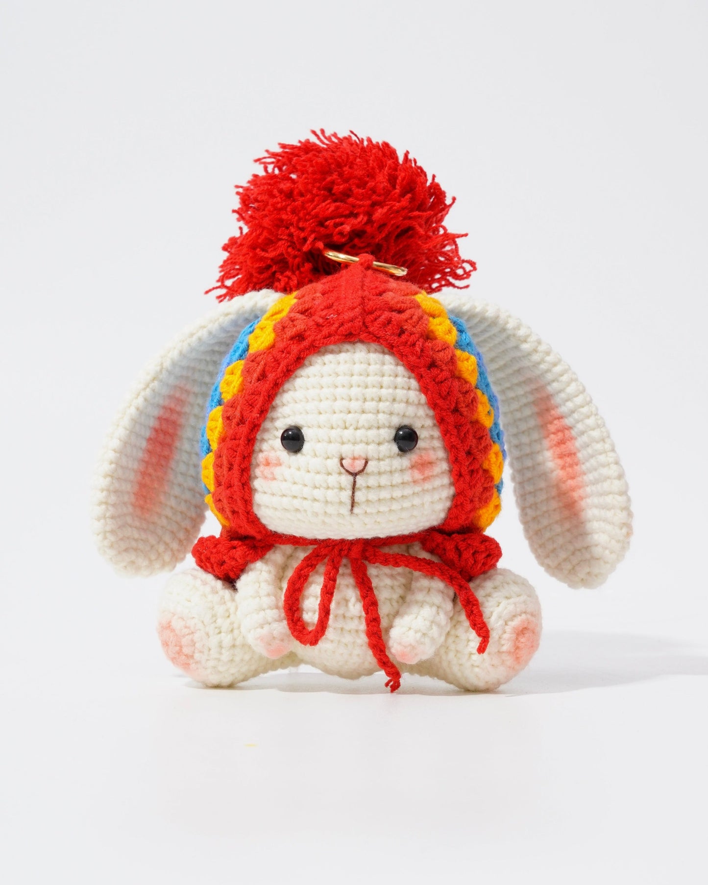 Granny Square Bunny – Adorable Handmade Crochet Bunny Plush Toy