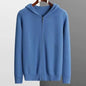 Men's Zipper Hooded Sweater Cardigan