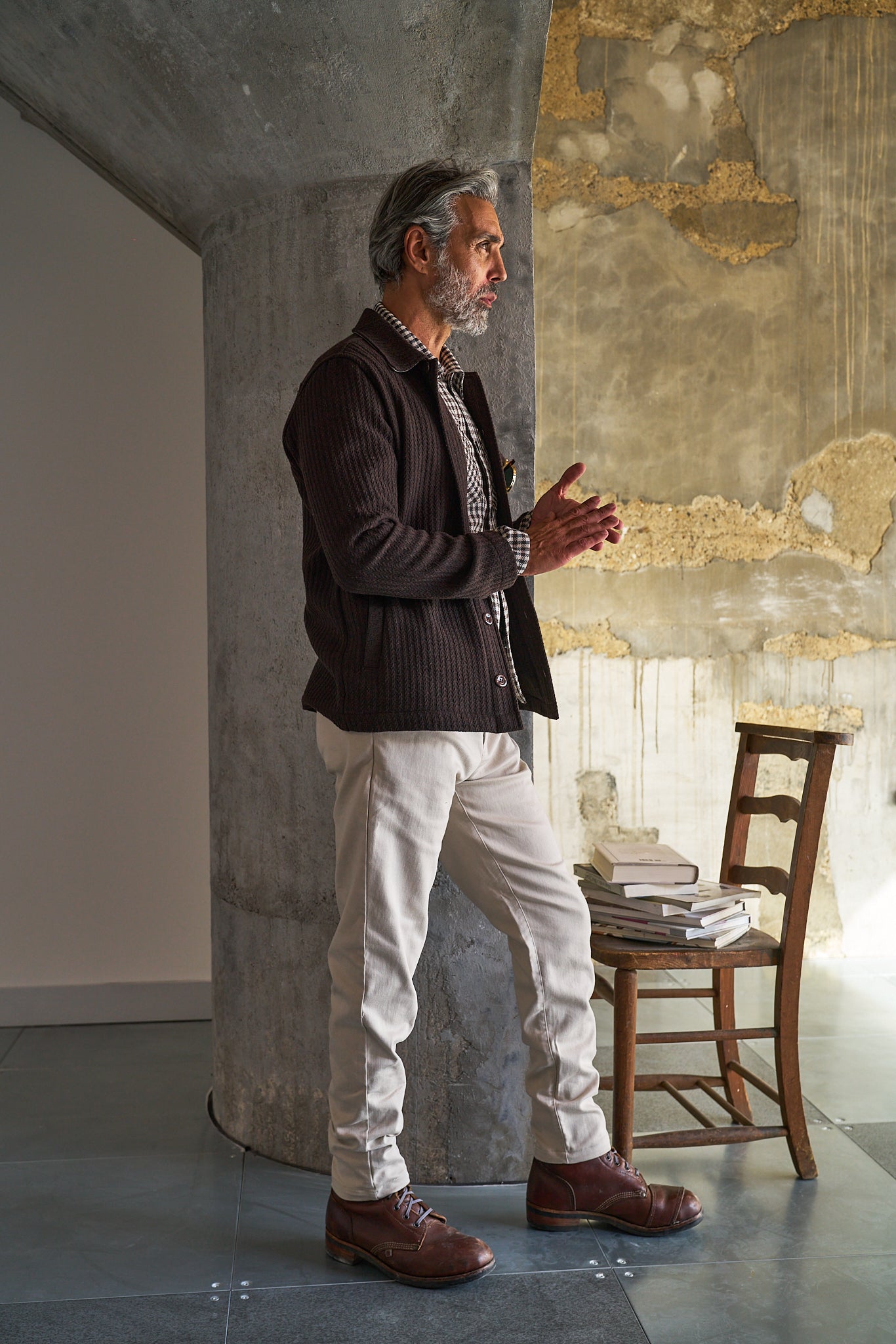 Theydon Overshirt - Chocolate Waffle