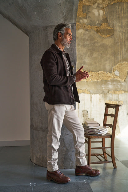 Theydon Overshirt - Chocolate Waffle