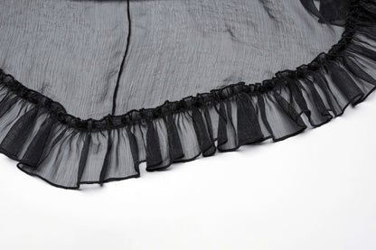 Punk Rave Dila Romantic Chiffon Skirt