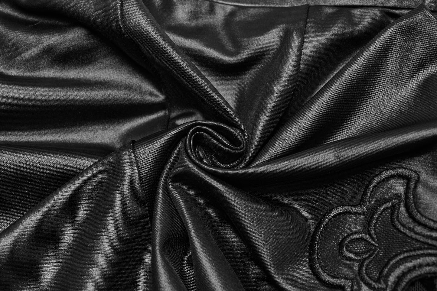 Pantalon évasé Punk Rave Seraphina Cross Flocking