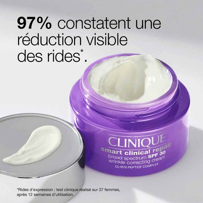 Anti-Wrinkle Cream Clinique Smart Clinical Spf 30 50 ml