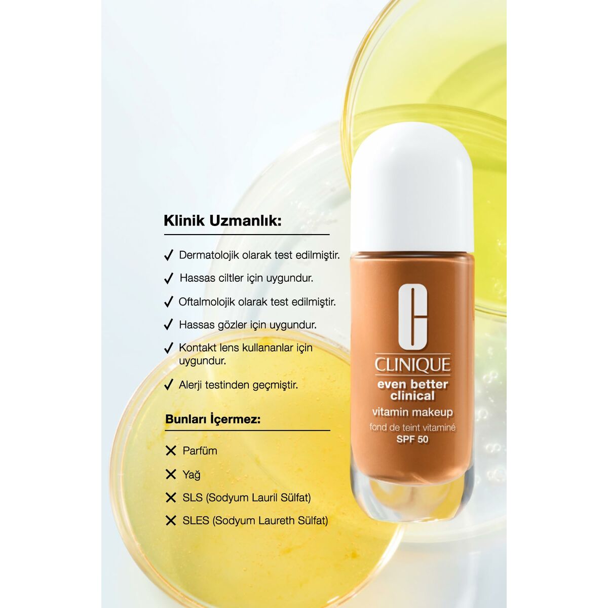 Crème Make-up Base Clinique EVEN BETTER Nº 3-Light Warm Spf 50 30 ml