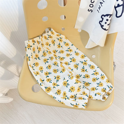 Children's Double-Layer Gauze Breathable Trousers