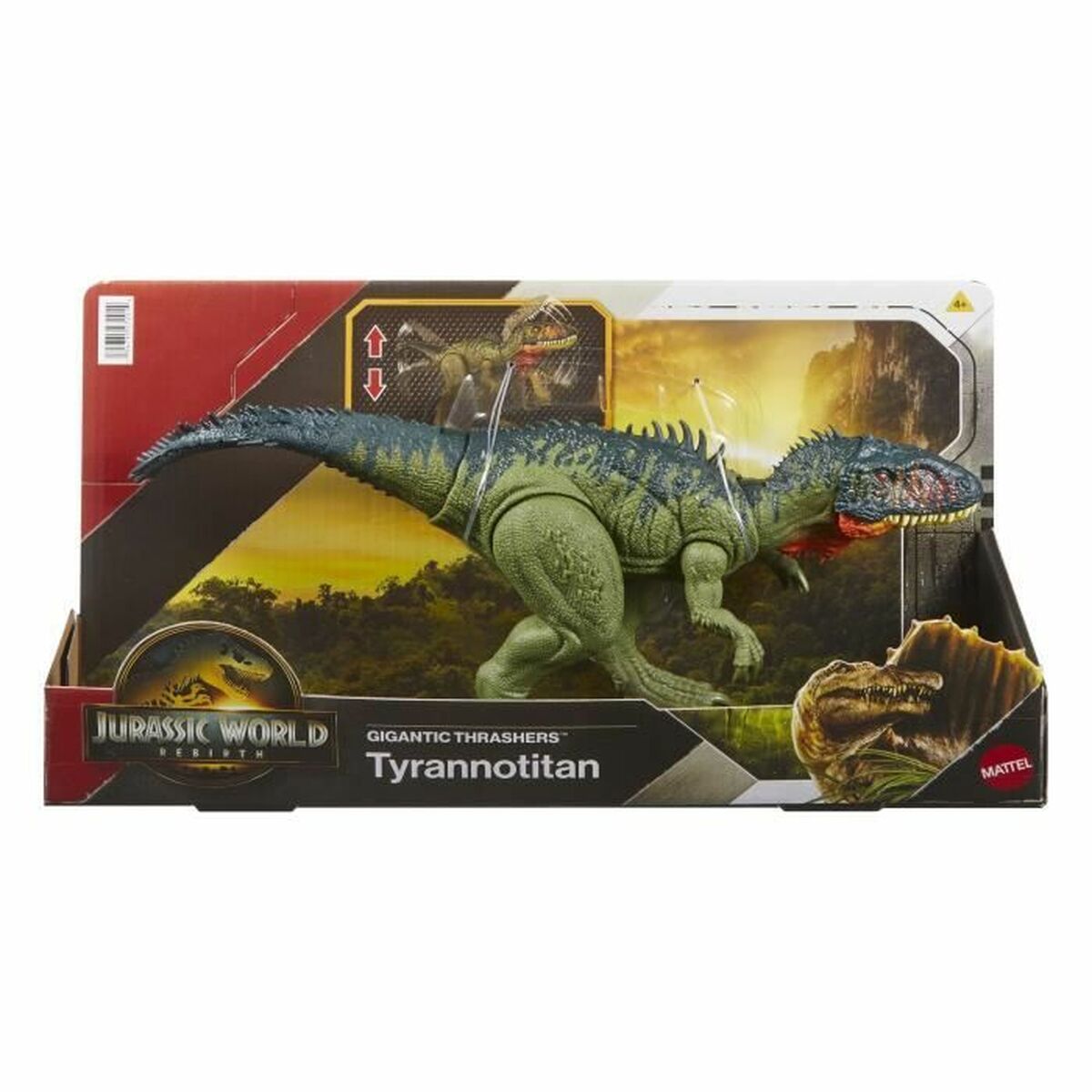 Action Figure Jurassic World TYRANNOTITAN Dinosaurs