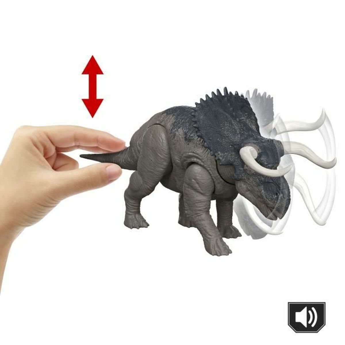 Action Figure Jurassic World NASUTOCERATOPS Dinosaurs