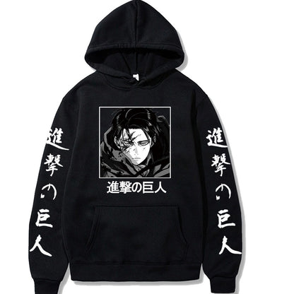Attack on Titan Printed Hooded Sweatshirt for Mens