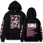 Blade Flame Pillar casual pullover hoodie