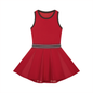 Women's Color Block A-Line Sleeveless Dress