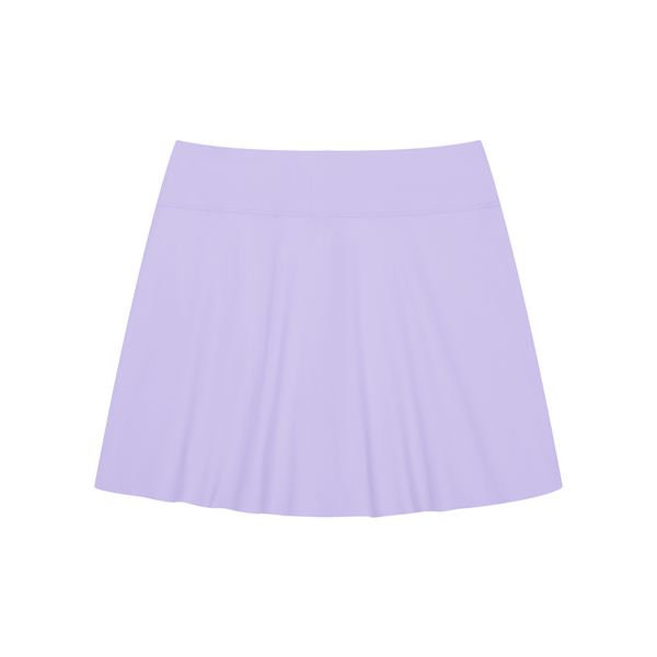 Waran Women’s A-Line Contrast Panel Slit Skirt
