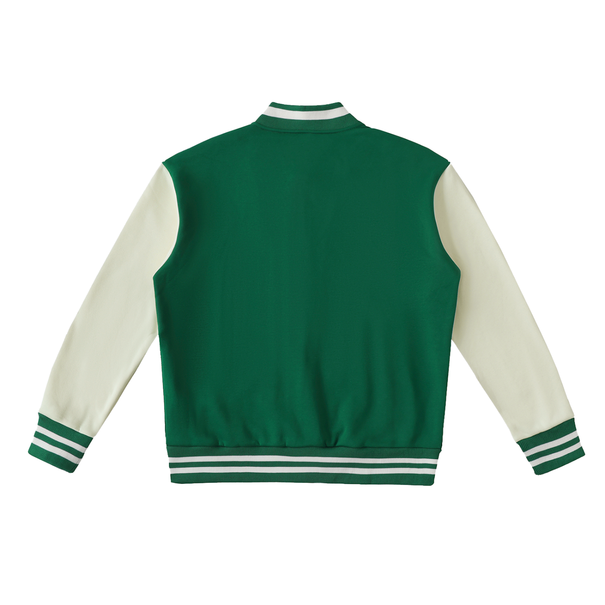 Waran Two-Tone Fleeced Varsity Jacket