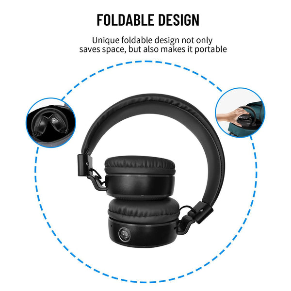 AKZ-B67 Bluetooth Headset with FM Radio