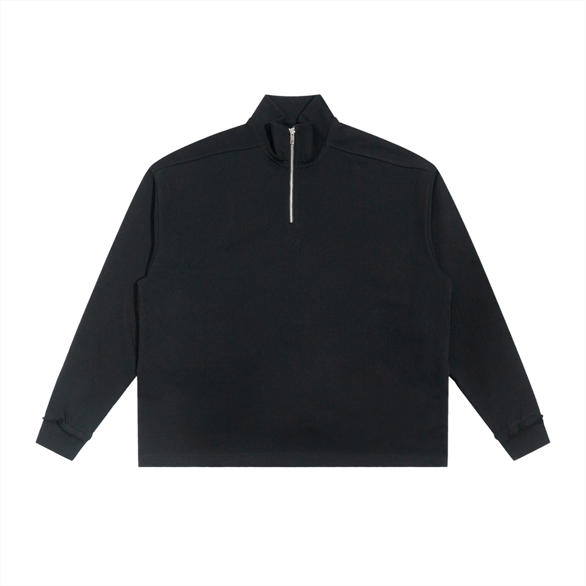 Waran Half-Zip Rolled Edge Fleece Sweatshirt 450GSM