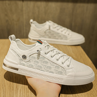 men's low cut lace up outer board shoes