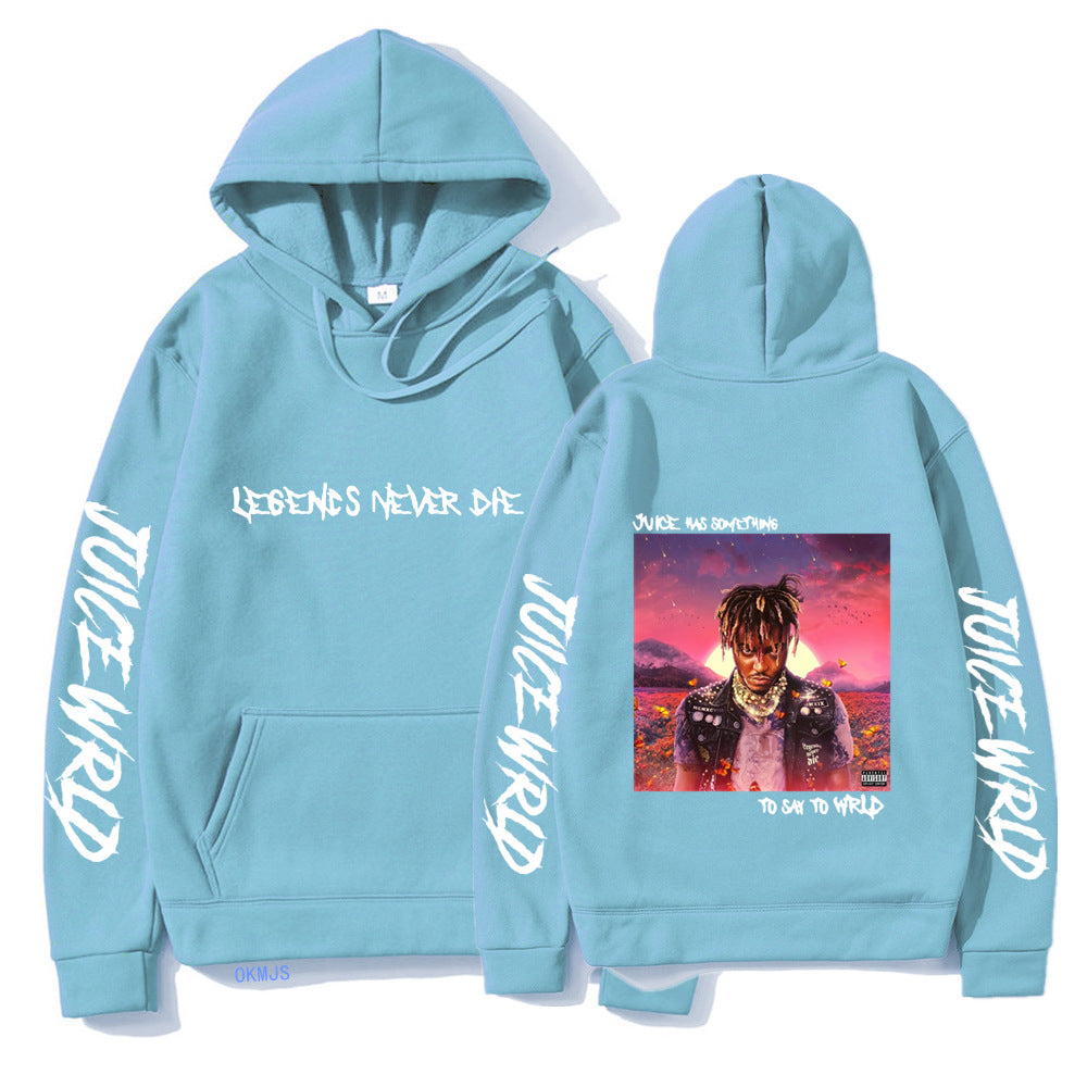 Rapper Juice WRLD unisex pullover Sweatshirts