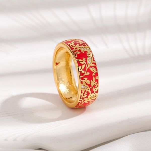 Oil Ring Simple Pattern Couple's Ring - Stuffs & Savers