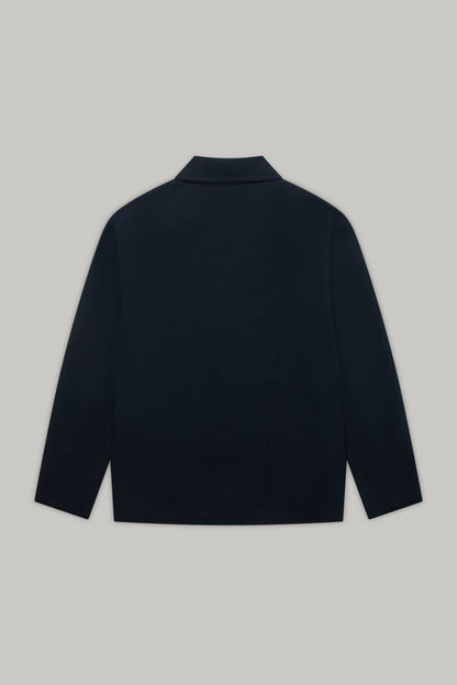 Geno Seersucker Blazer - Navy