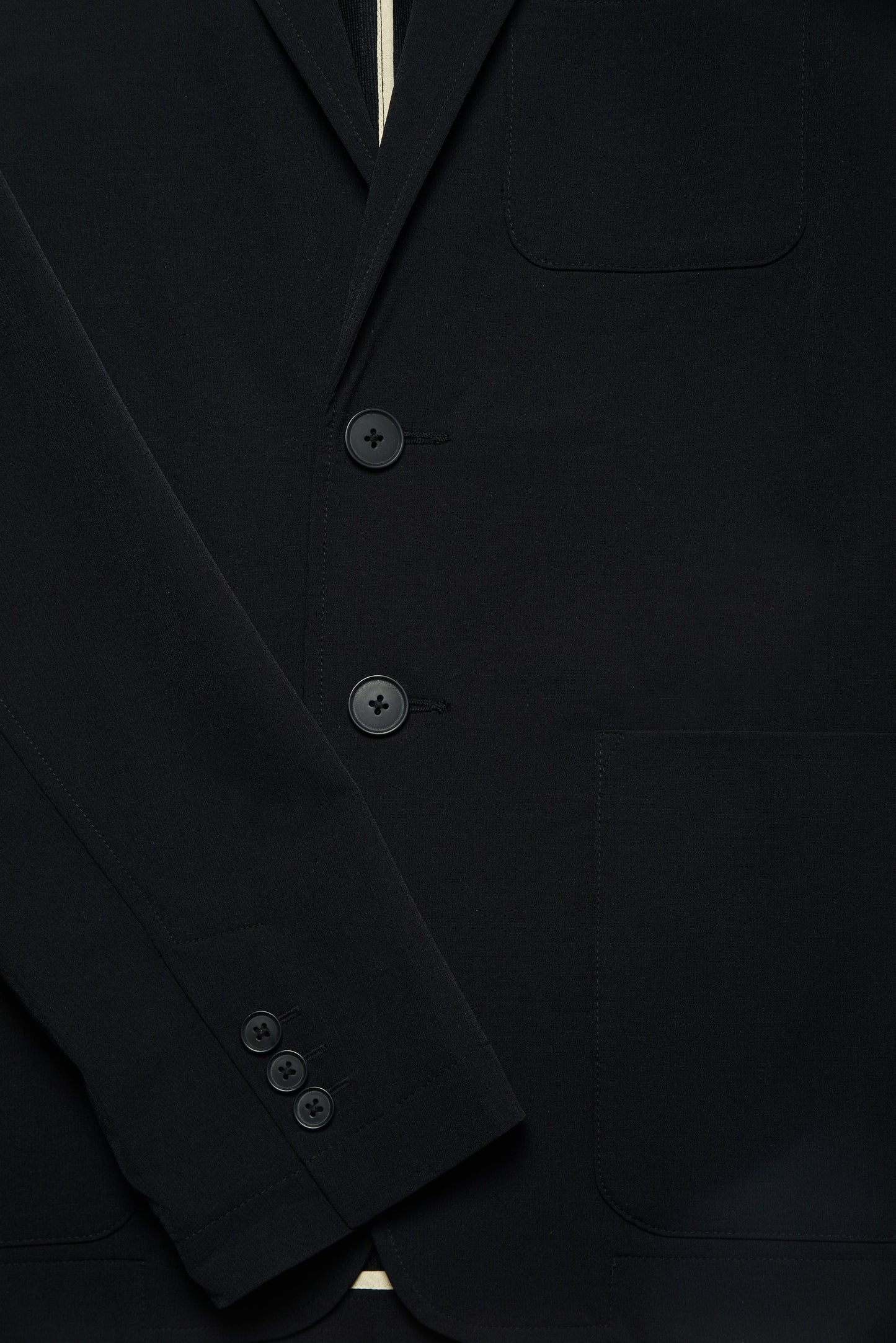 Dylan 2 Button Blazer - Black