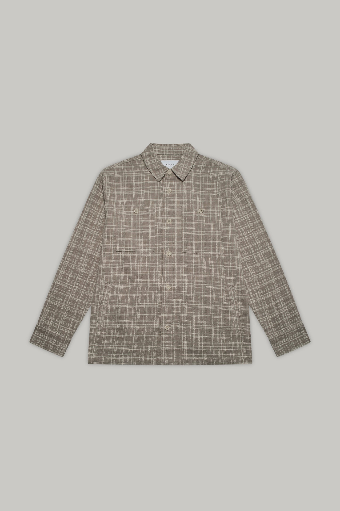 Seaton Overshirt - Stone Ecru