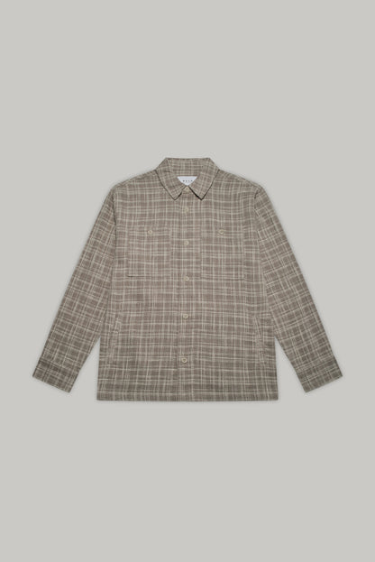Seaton Overshirt - Stone Ecru