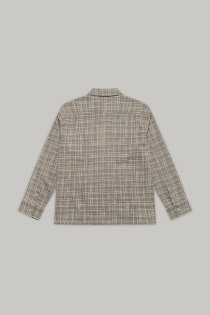 Seaton Overshirt - Stone Ecru