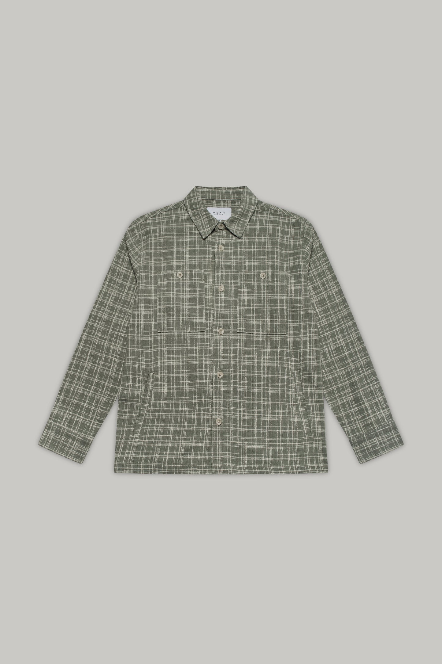 Seaton Overshirt - Khaki Stone