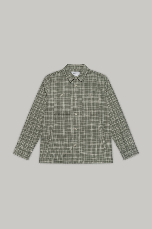 Seaton Overshirt - Khaki Stone