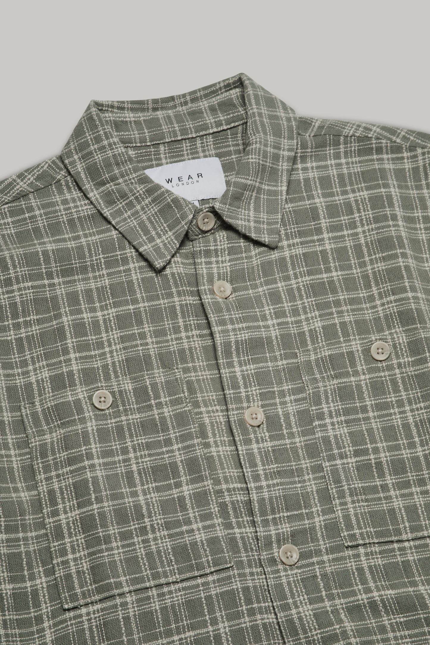 Seaton Overshirt - Khaki Stone